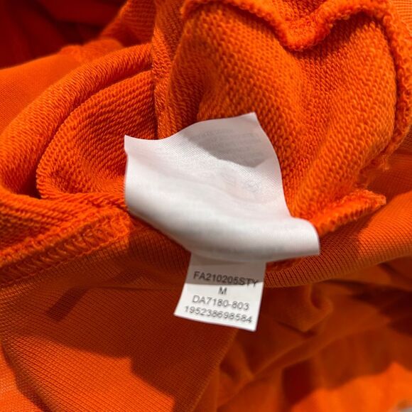 Nike Jordan Sport DNA Hoodie Men M Orange Sweat shirt Streetwear Basketball NWOT - Picture 6 of 10